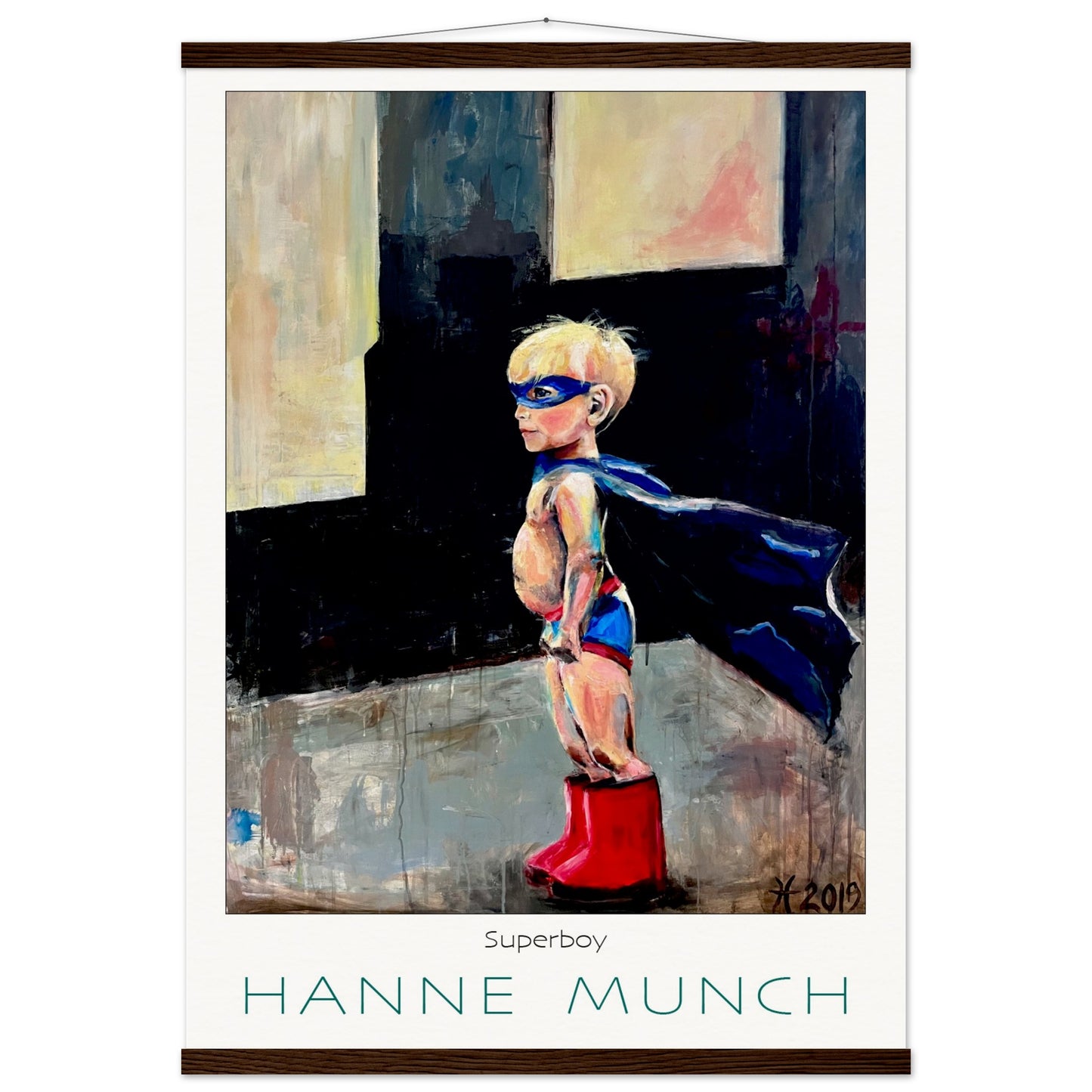Superboy - Museumskvalitet inkl. plakatliste