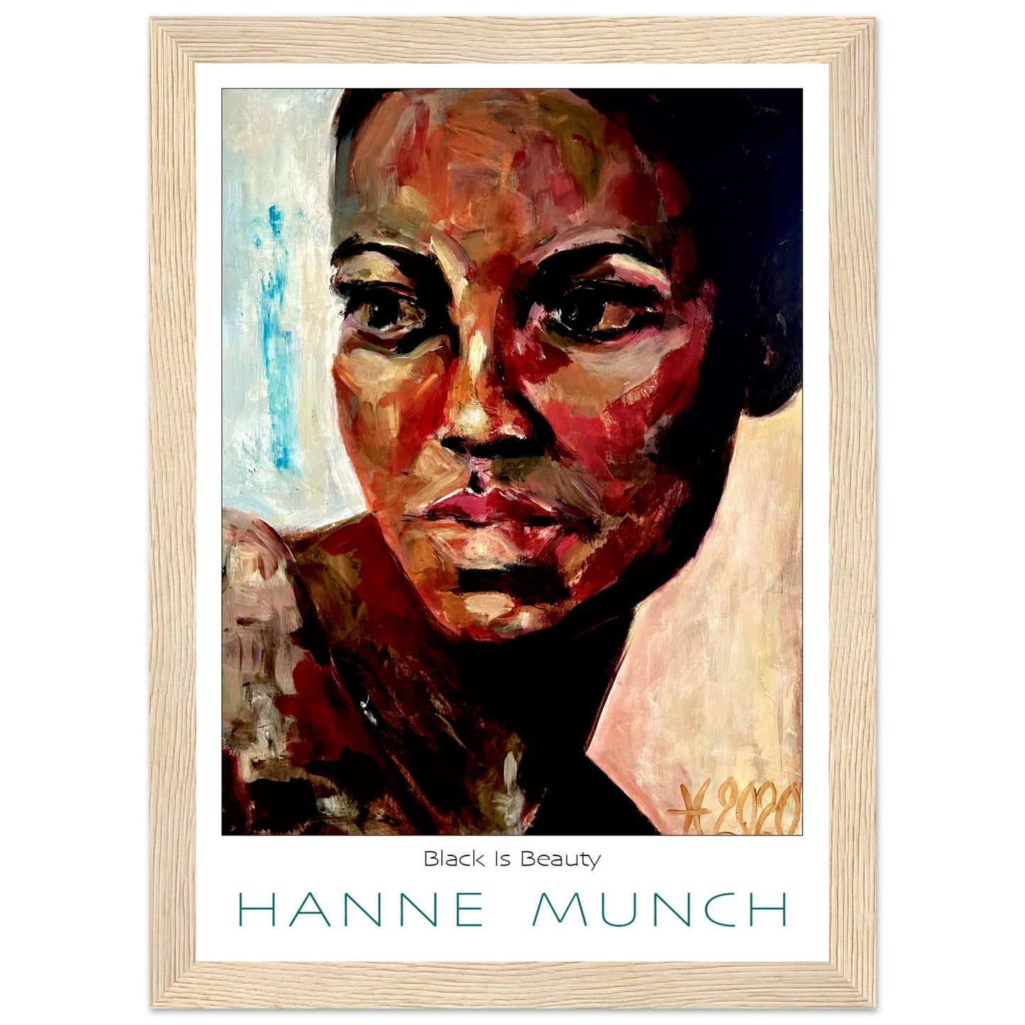 Black Is Beauty - inkl. ramme