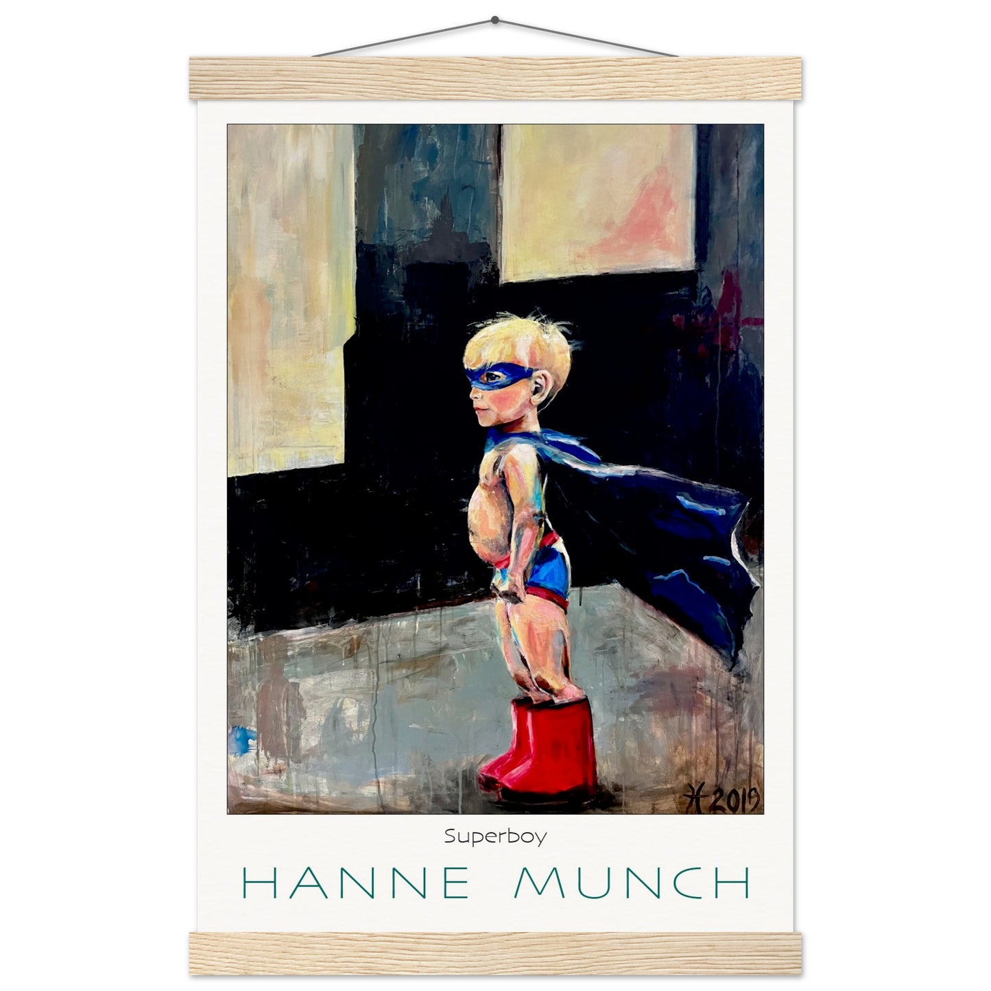 Superboy - Museumskvalitet inkl. plakatliste