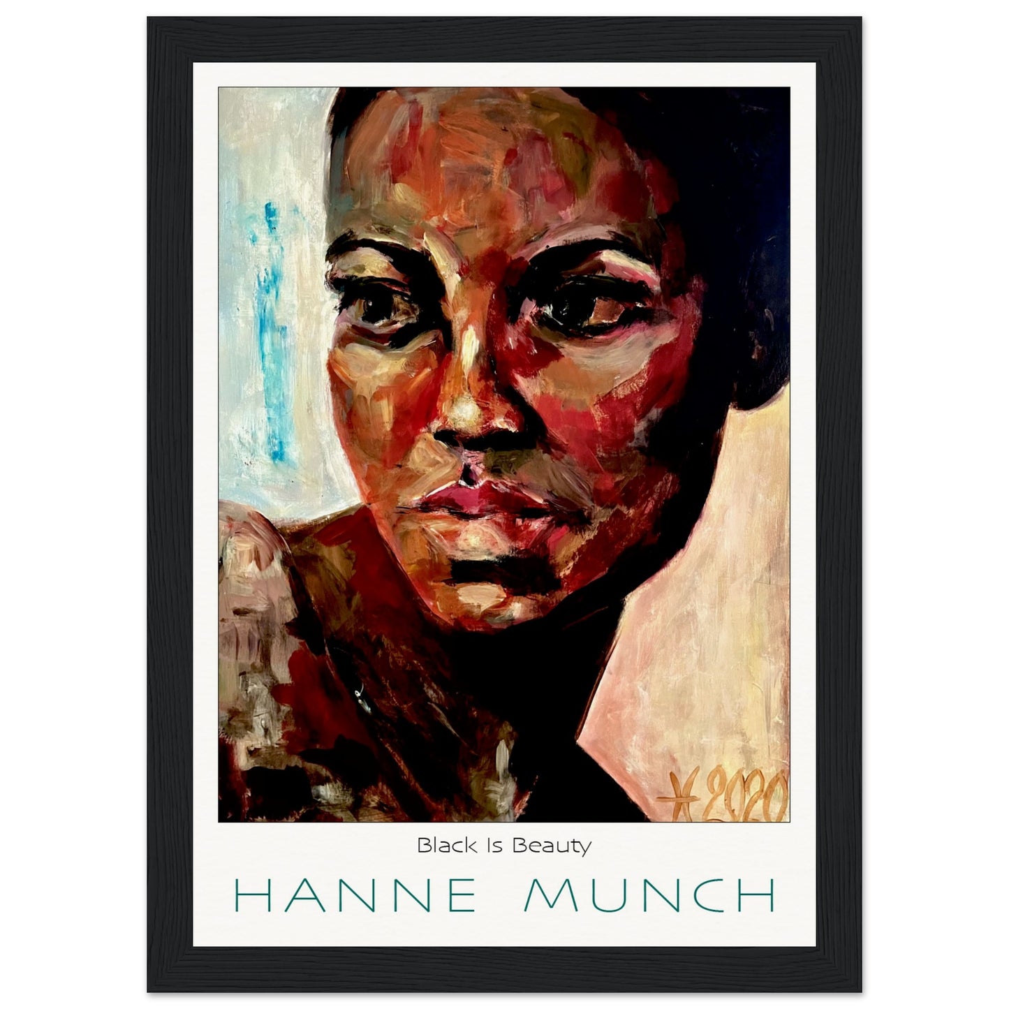 Black Is Beauty - inkl. ramme
