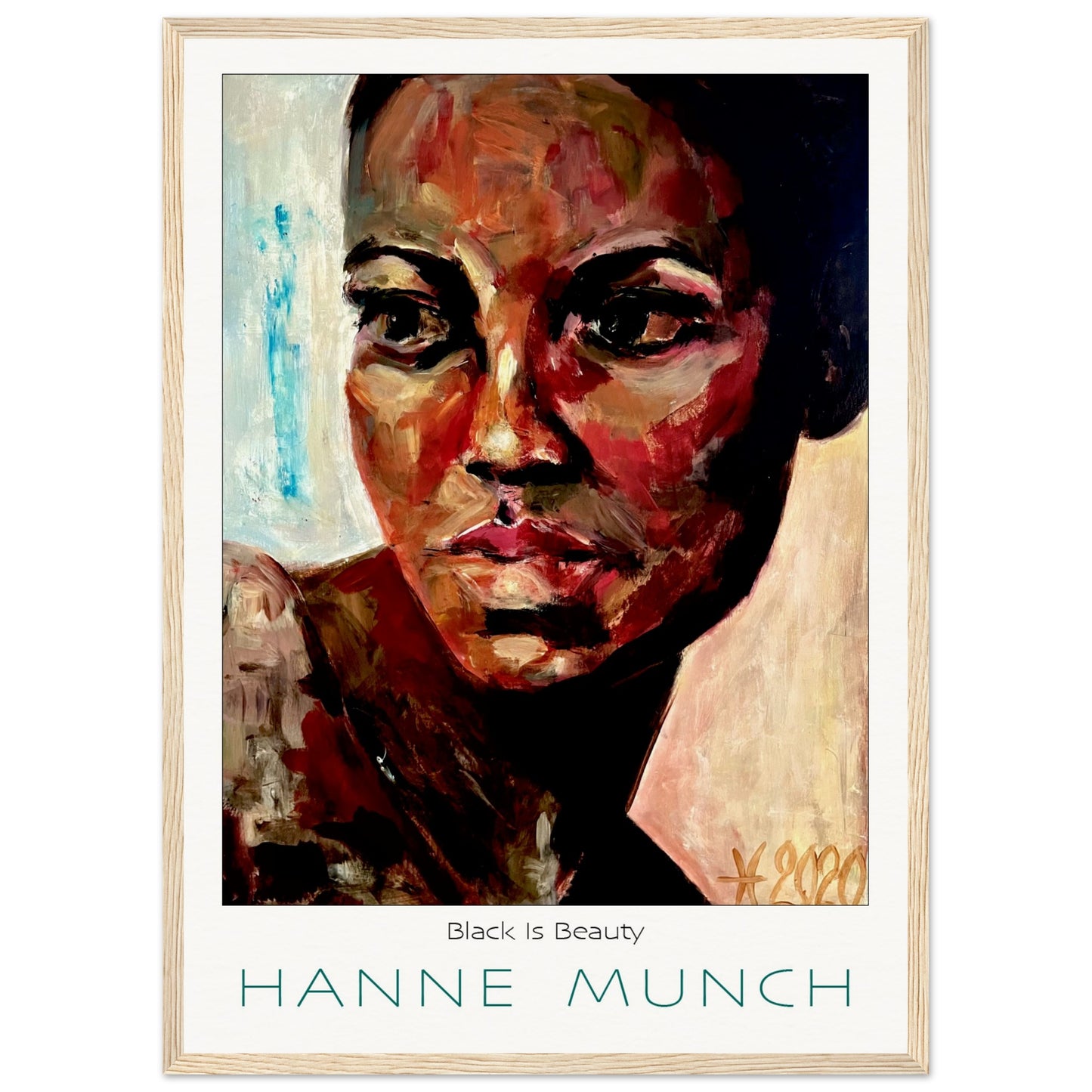 Black Is Beauty - inkl. ramme