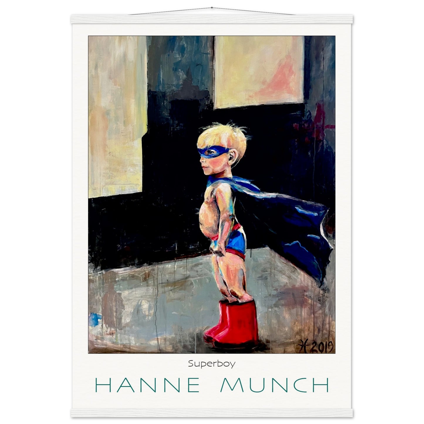 Superboy - Museumskvalitet inkl. plakatliste