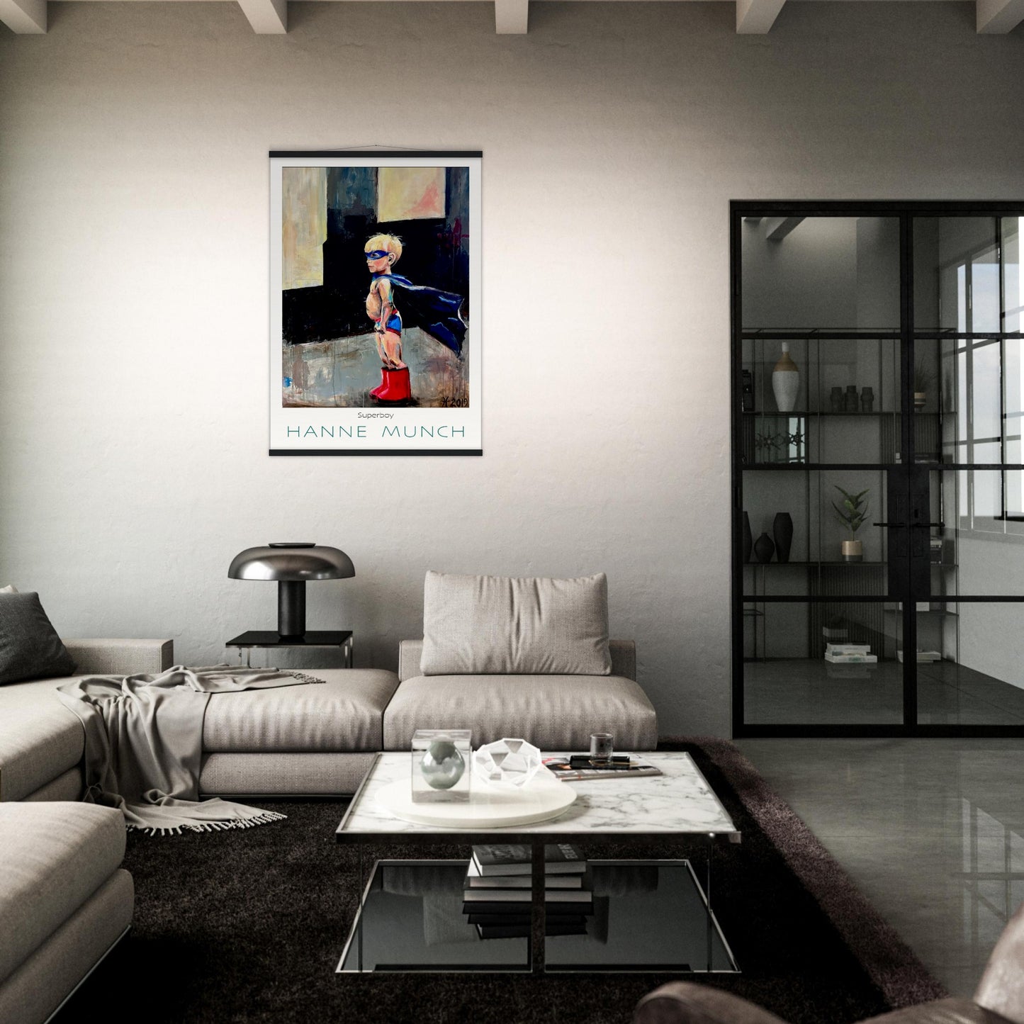 Superboy - Museumskvalitet inkl. plakatliste