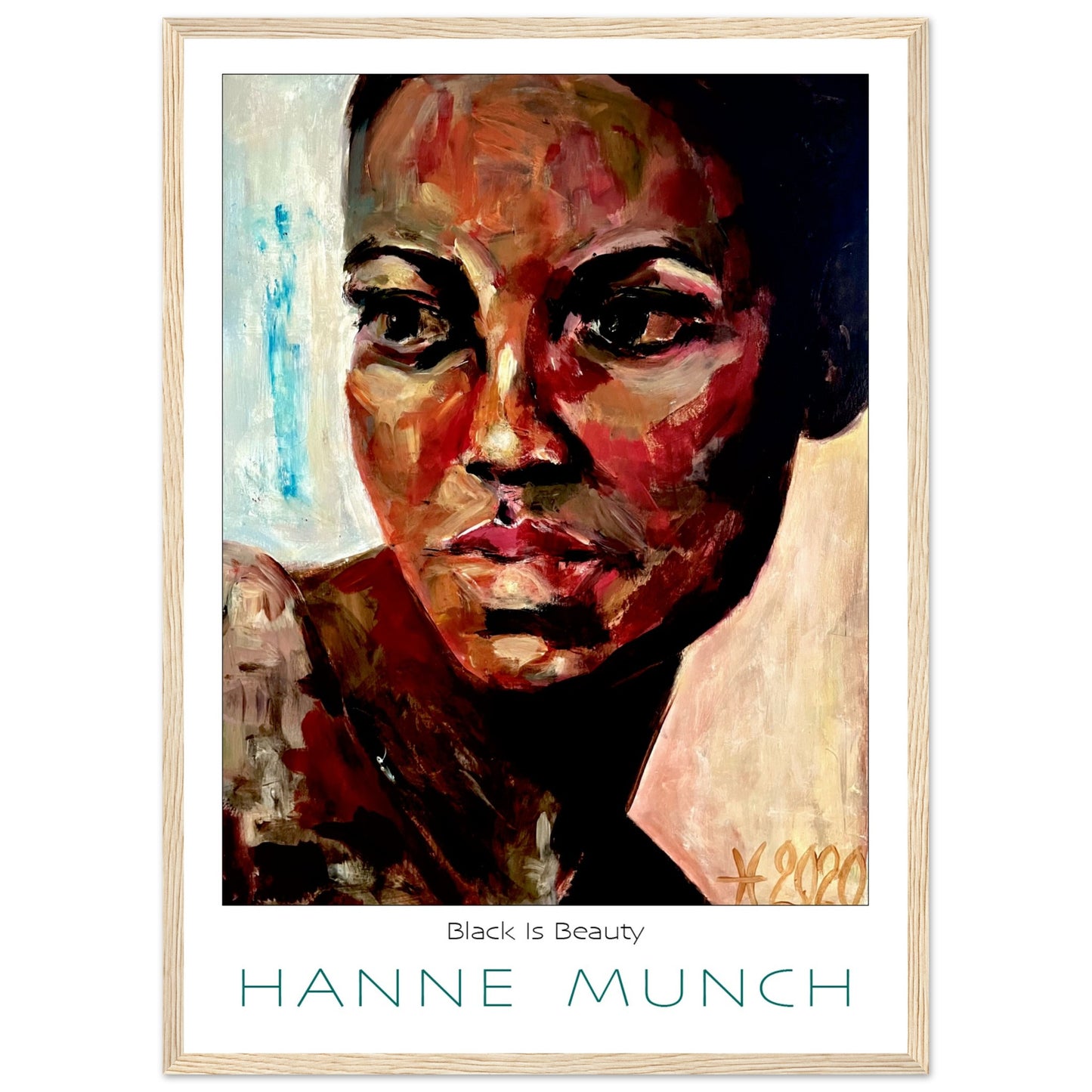 Black Is Beauty - inkl. ramme