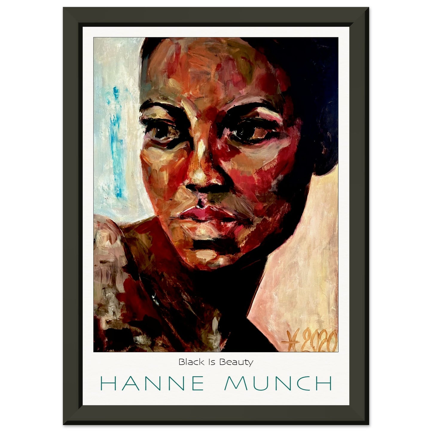 Black Is Beauty - inkl. ramme