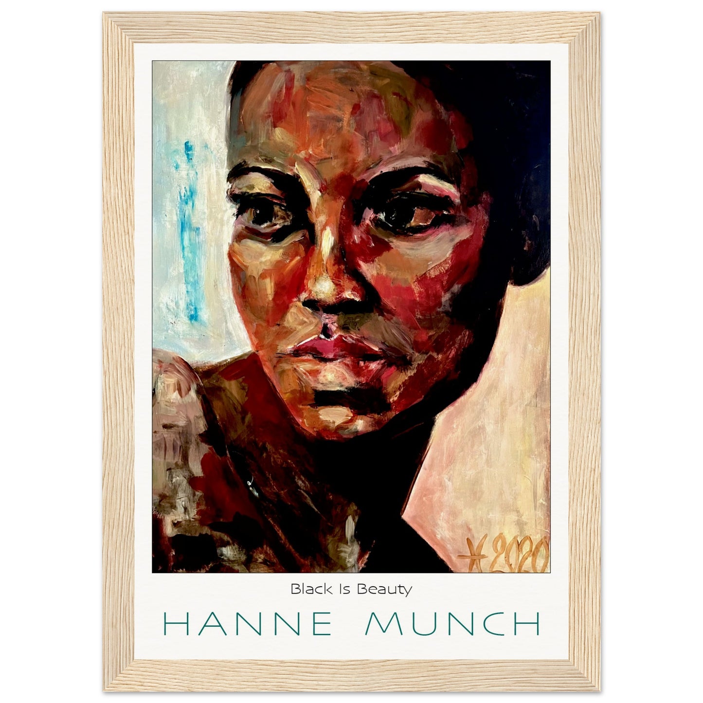 Black Is Beauty - inkl. ramme