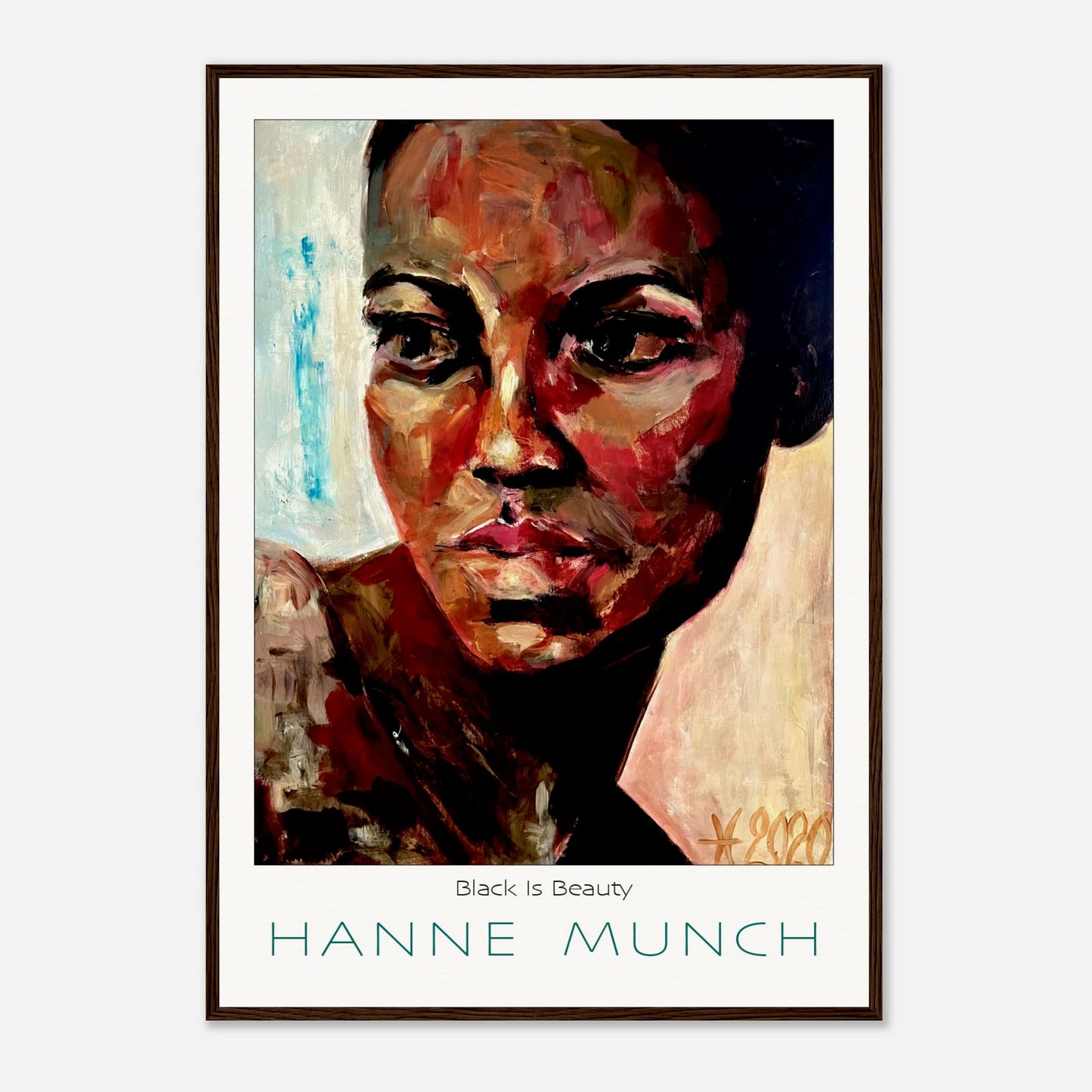 Black Is Beauty - inkl. ramme