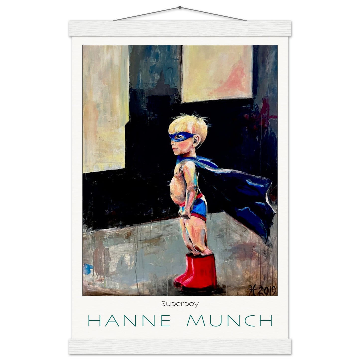 Superboy - Museumskvalitet inkl. plakatliste