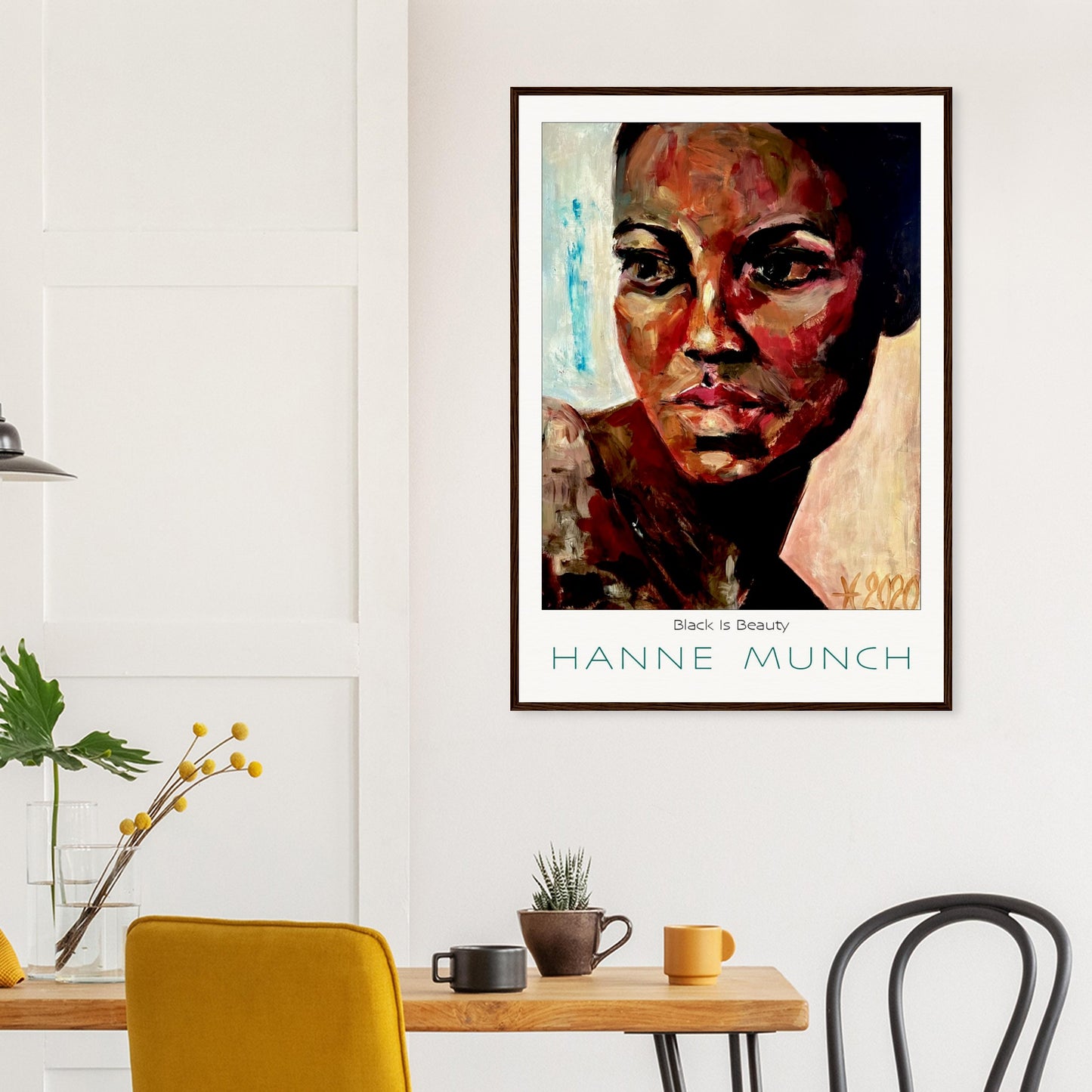 Black Is Beauty - inkl. ramme