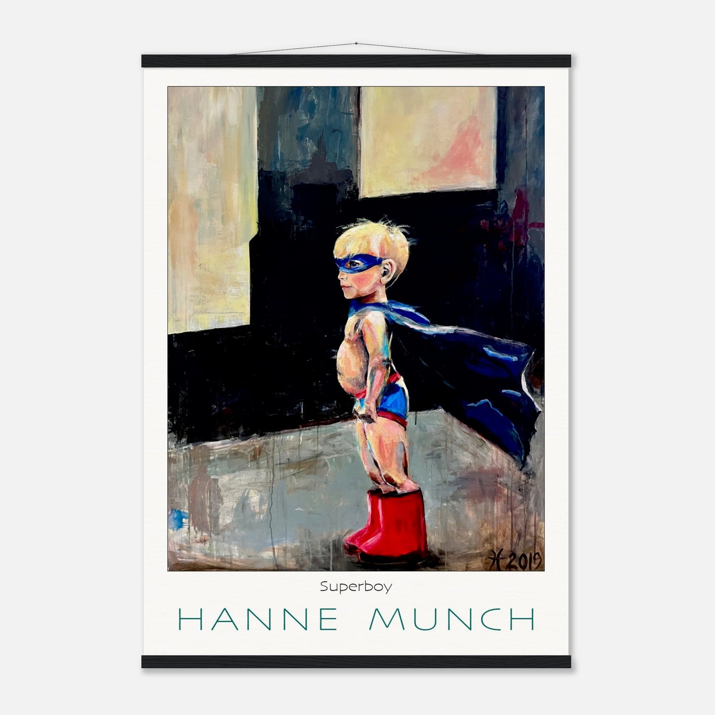 Superboy - Museumskvalitet inkl. plakatliste