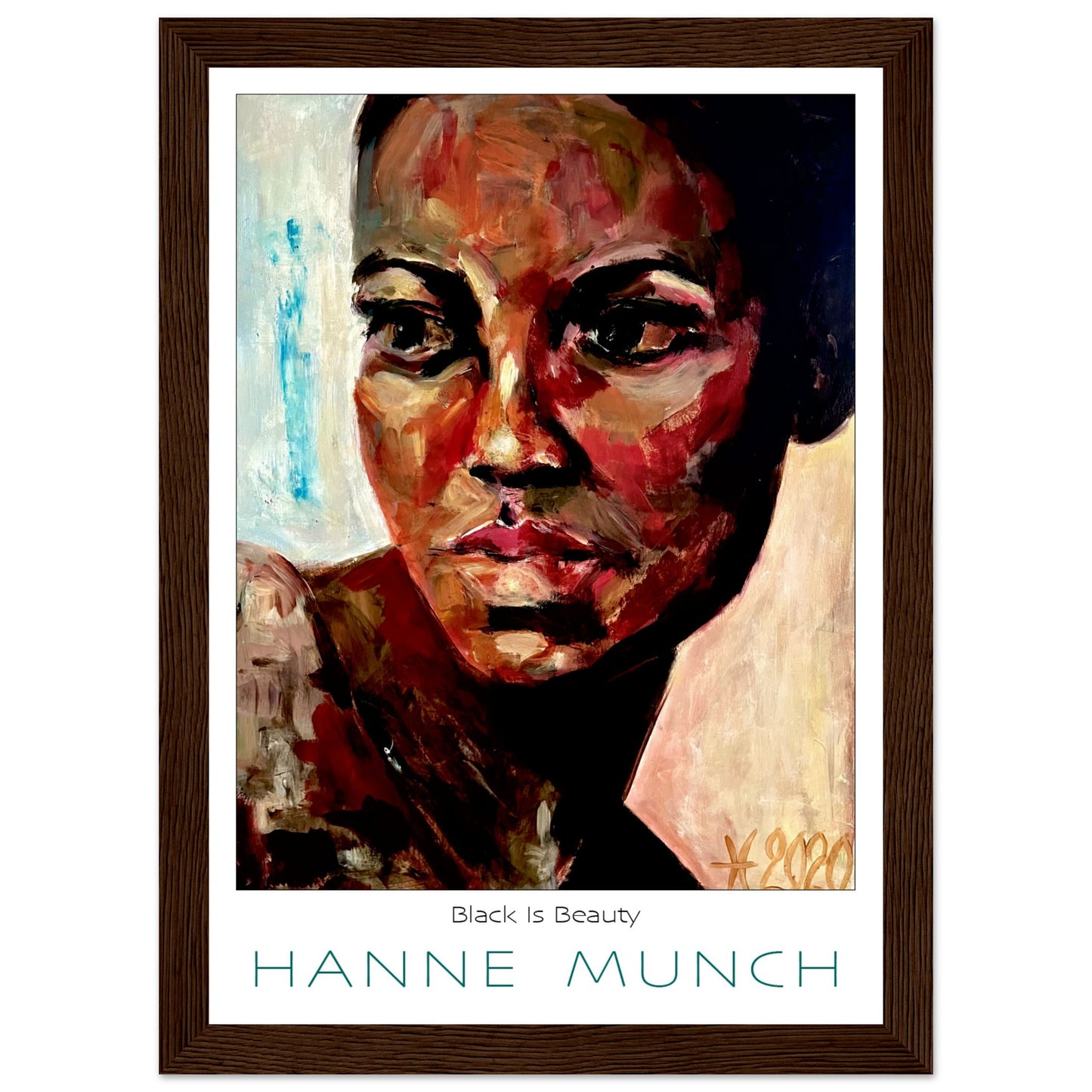 Black Is Beauty - inkl. ramme