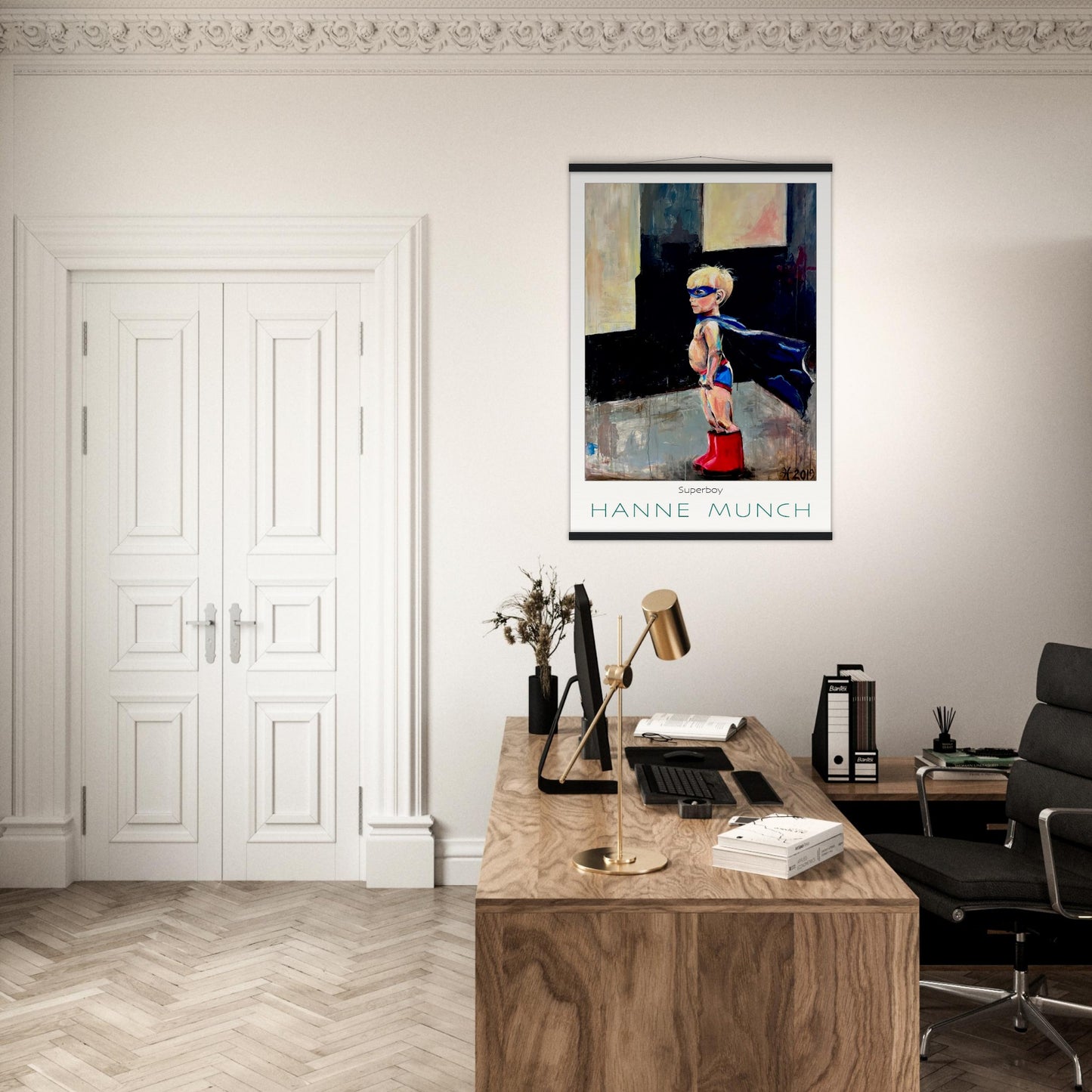 Superboy - Museumskvalitet inkl. plakatliste