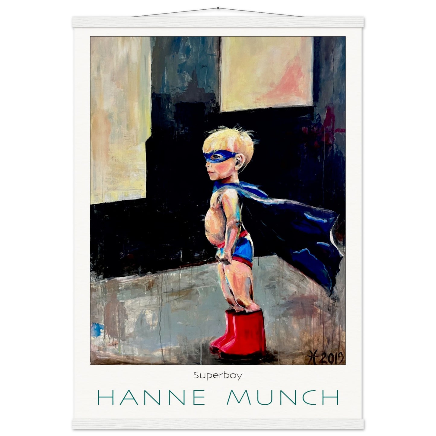 Superboy - Museumskvalitet inkl. plakatliste