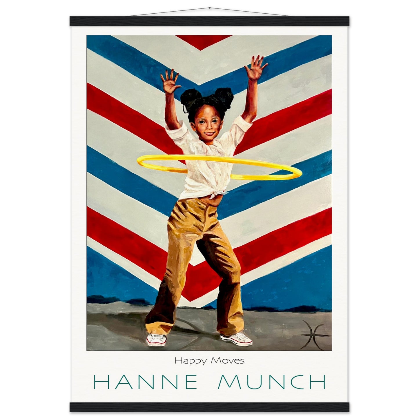 Happy Moves - Museumskvalitet inkl. plakatliste