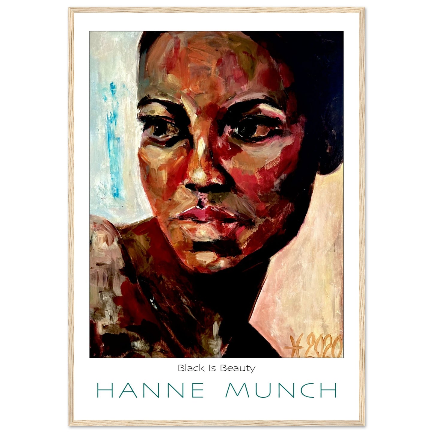 Black Is Beauty - inkl. ramme