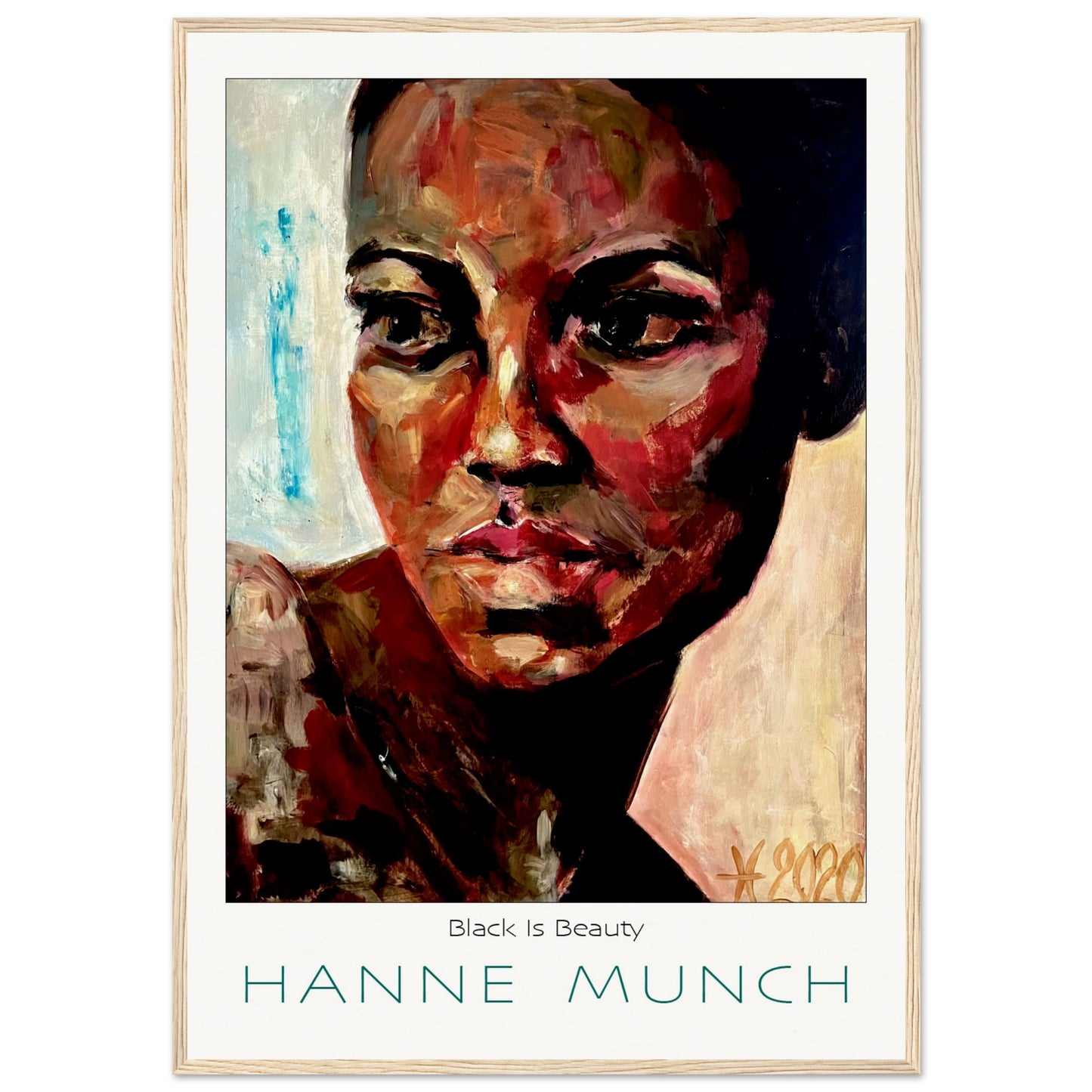 Black Is Beauty - inkl. ramme