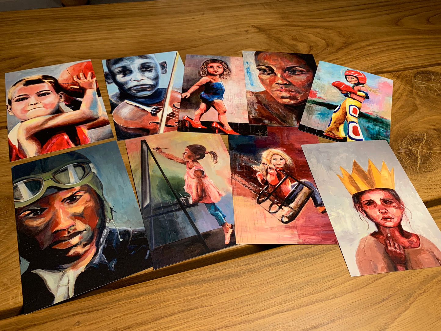 Various postcards