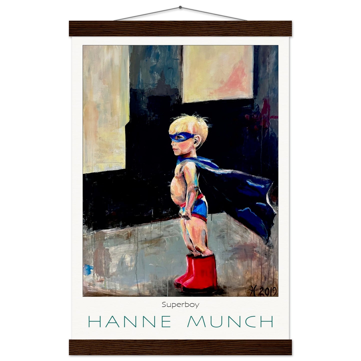 Superboy - Museumskvalitet inkl. plakatliste
