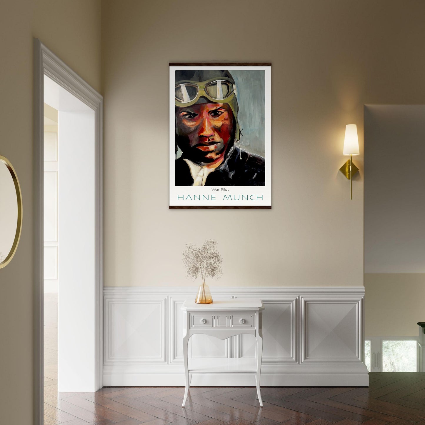 War Pilot - Museumskvalitet inkl. plakatliste