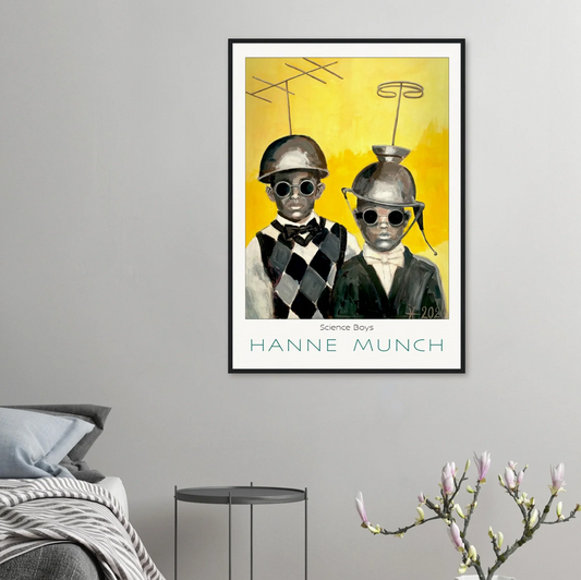 Science Boys plakat by Hanne Munch