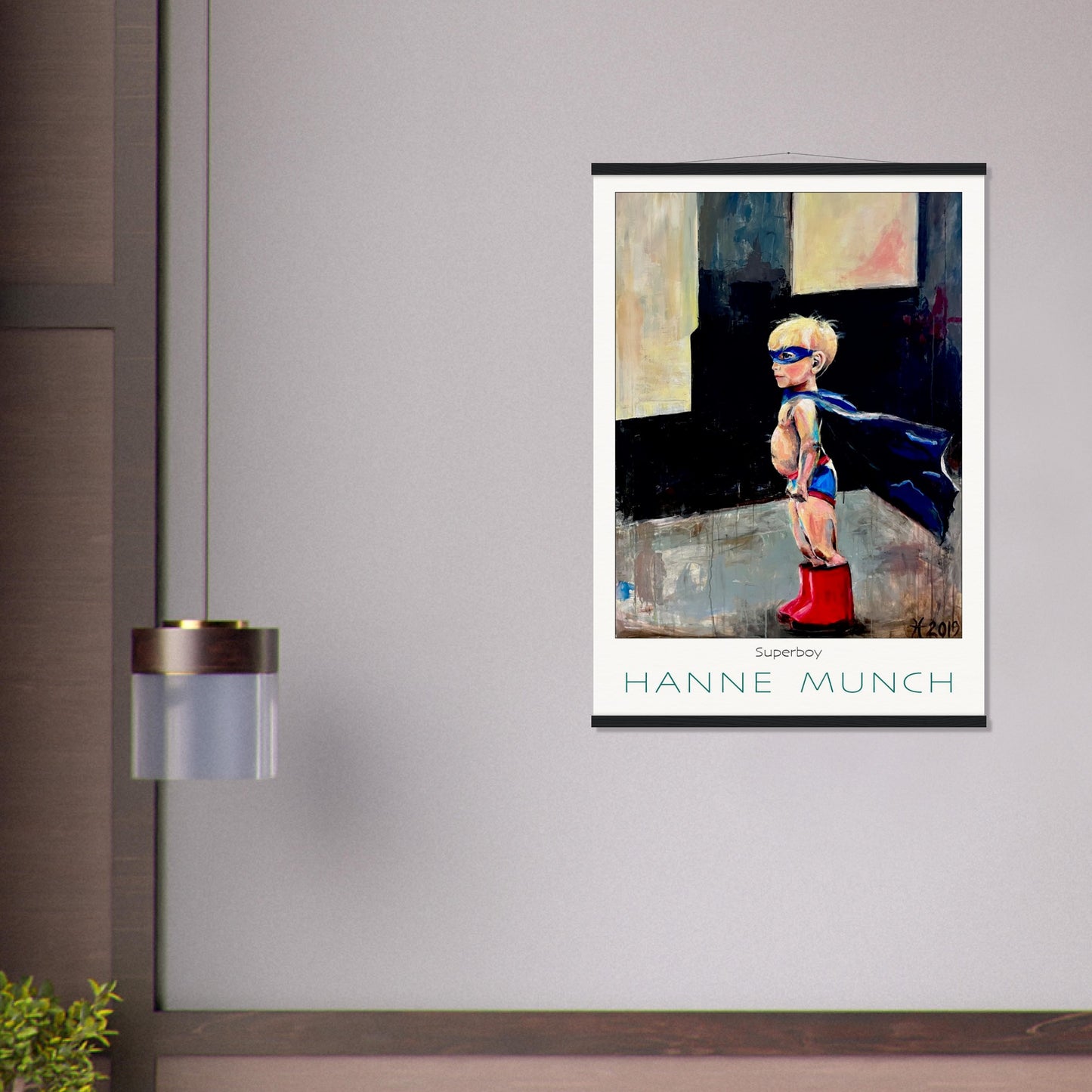 Superboy - Museumskvalitet inkl. plakatliste