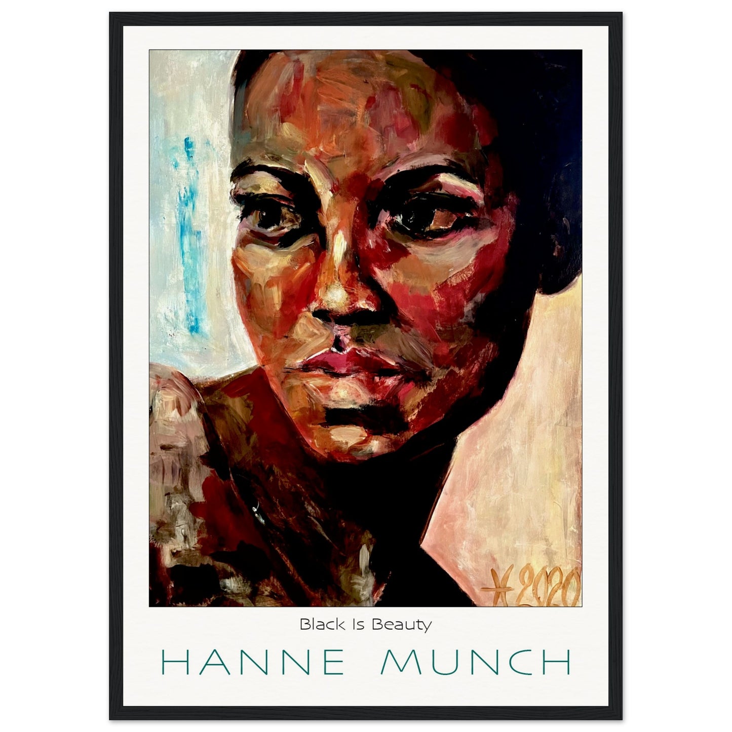 Black Is Beauty - inkl. ramme