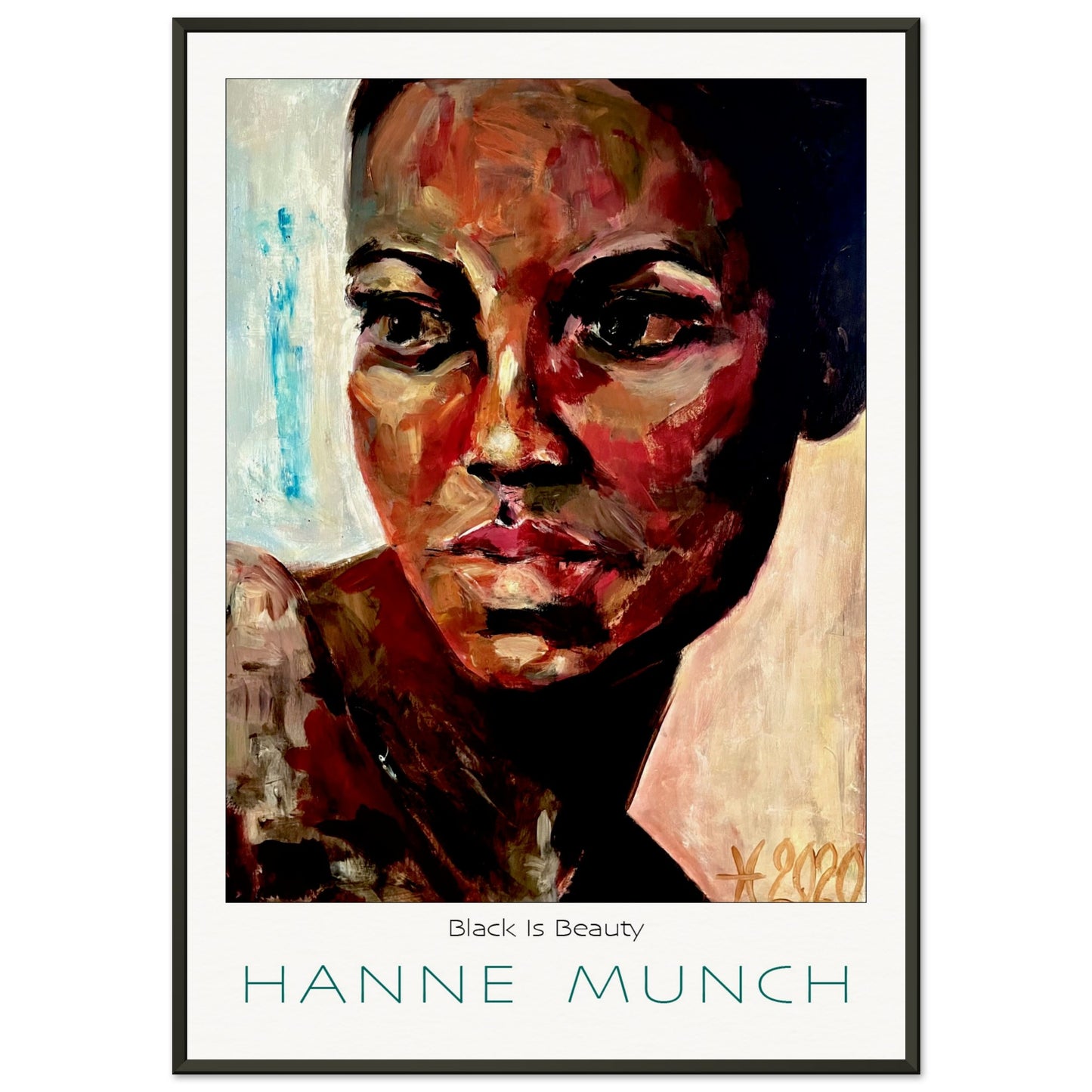 Black Is Beauty - inkl. ramme