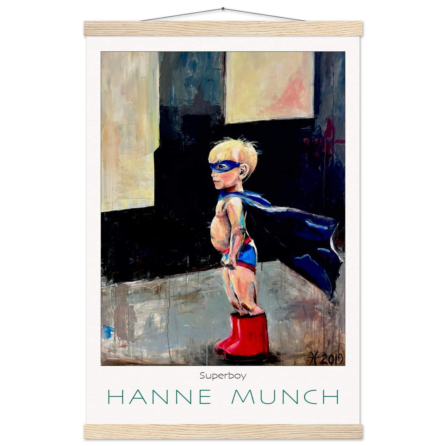 Superboy - Museumskvalitet inkl. plakatliste