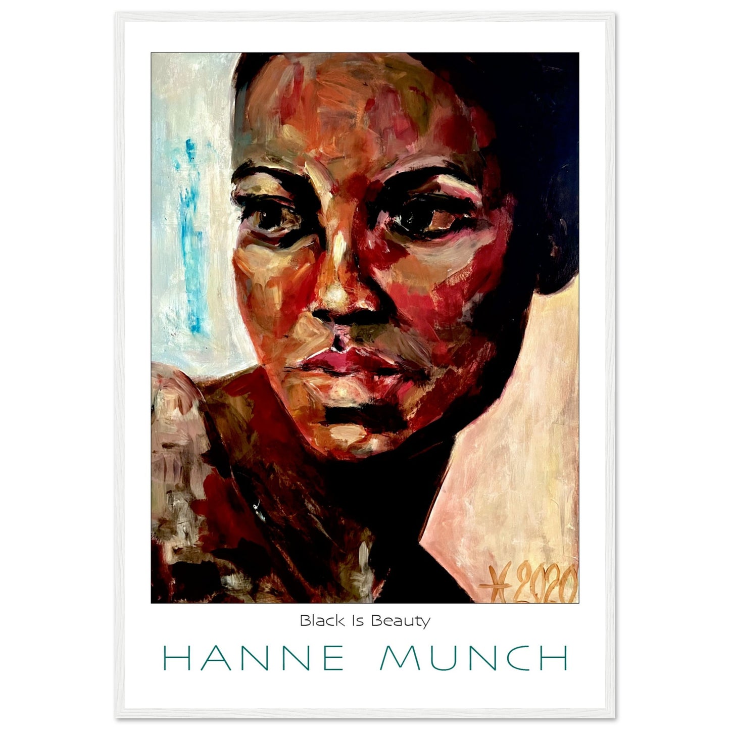 Black Is Beauty - inkl. ramme