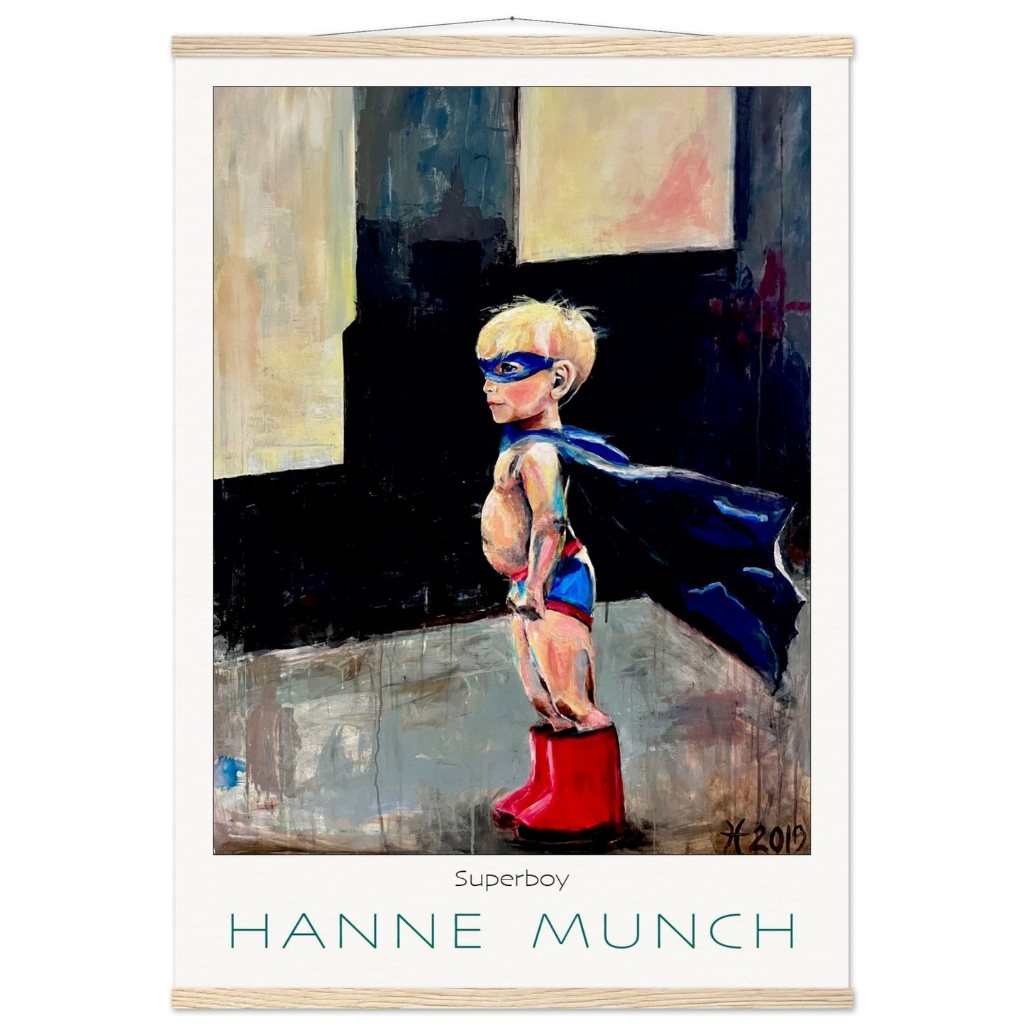 Superboy - Museumskvalitet inkl. plakatliste