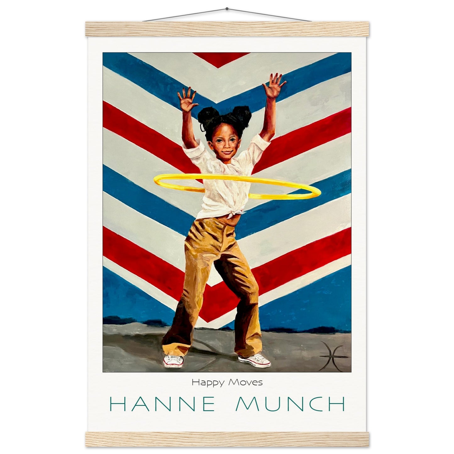 Happy Moves - Museumskvalitet inkl. plakatliste