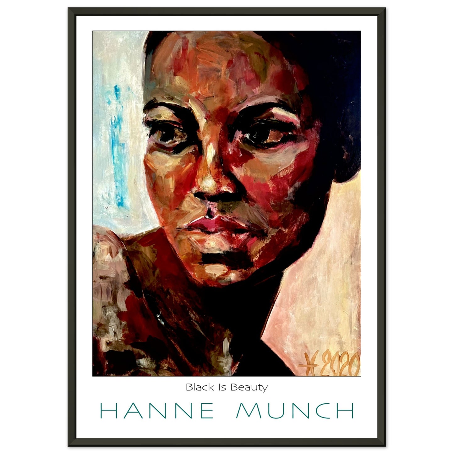 Black Is Beauty - inkl. ramme