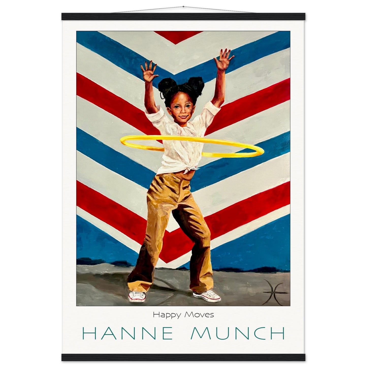 Happy Moves - Museumskvalitet inkl. plakatliste