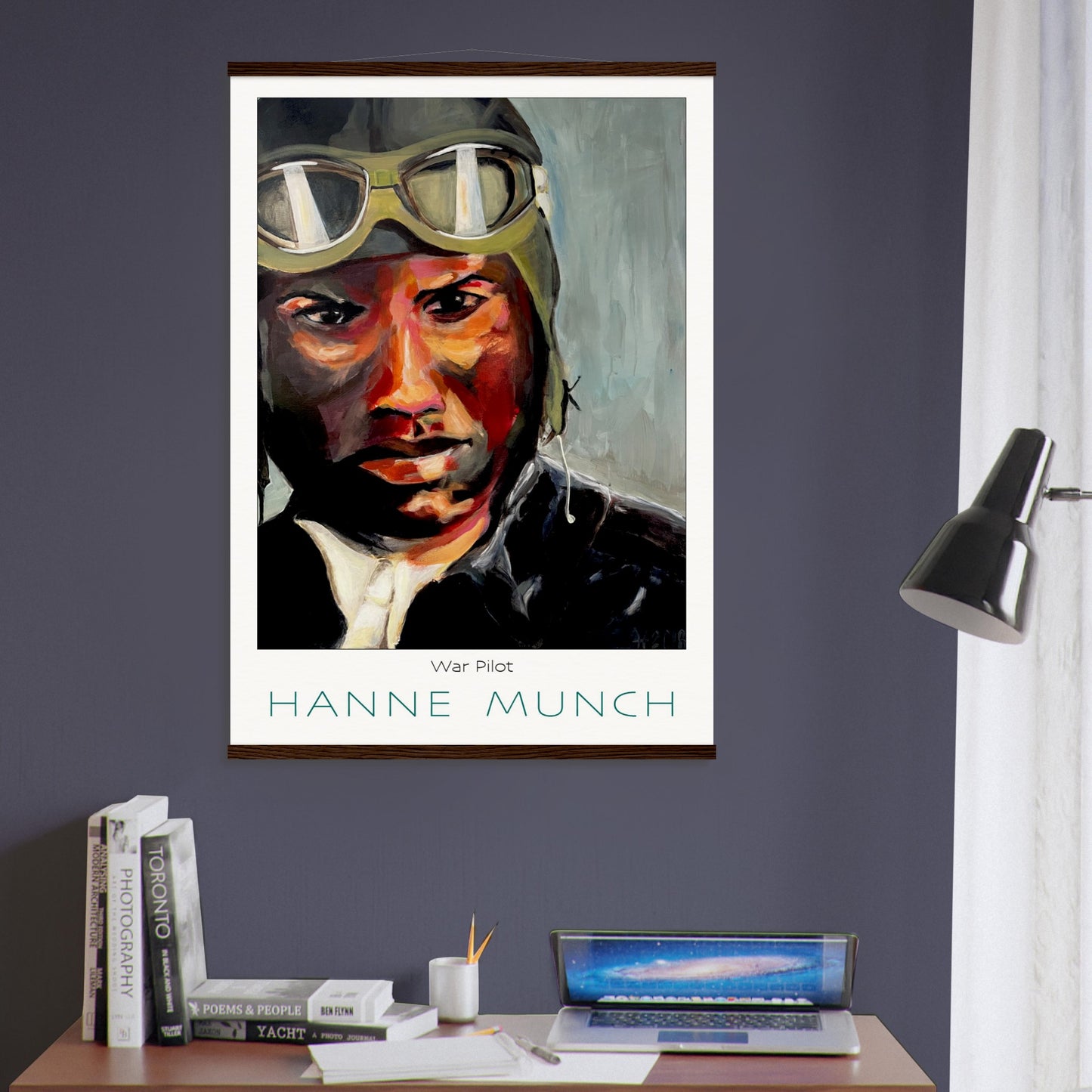 War Pilot - Museumskvalitet inkl. plakatliste