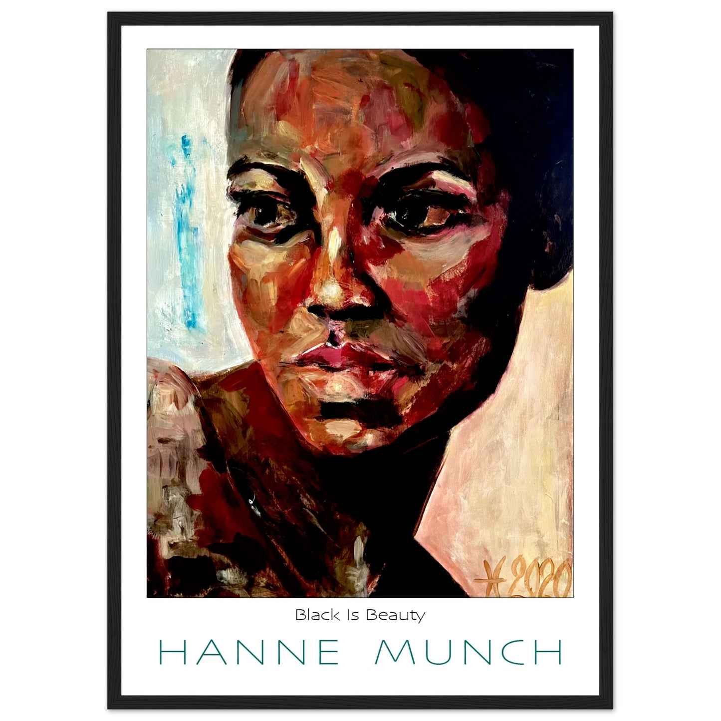 Black Is Beauty - inkl. ramme