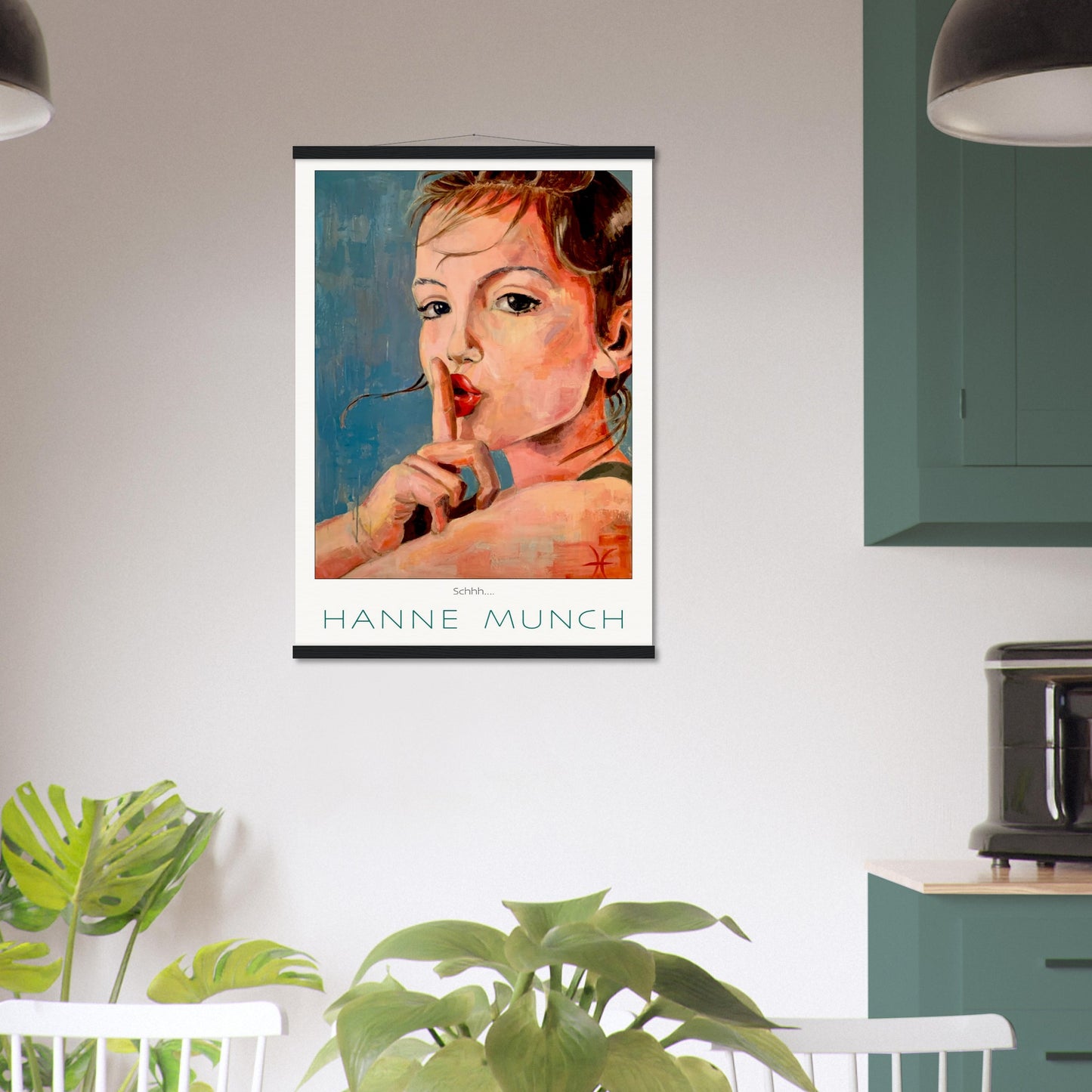 Schhh... - Museumskvalitet inkl. plakatliste