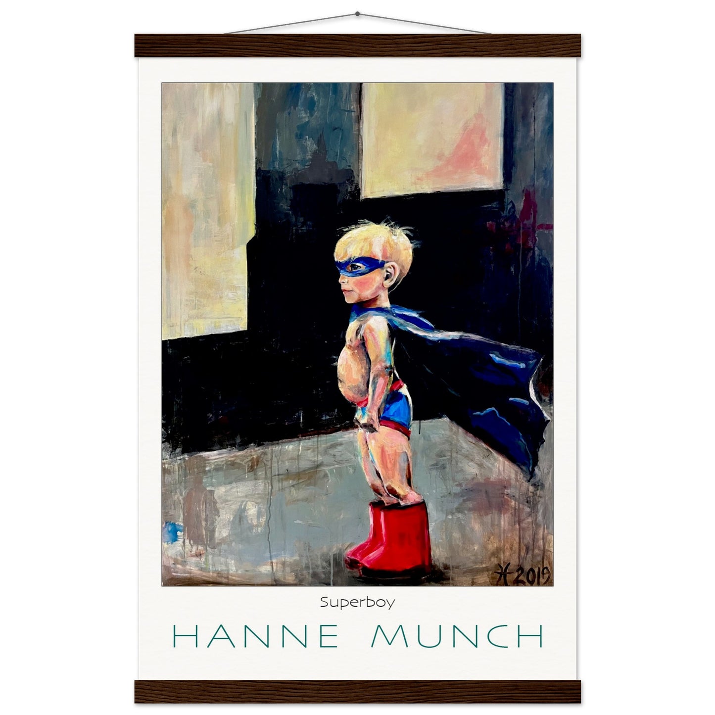 Superboy - Museumskvalitet inkl. plakatliste