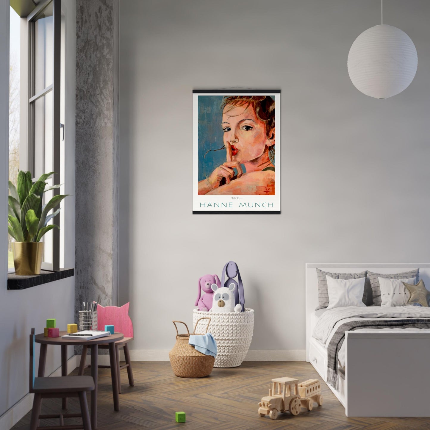 Schhh... - Museumskvalitet inkl. plakatliste