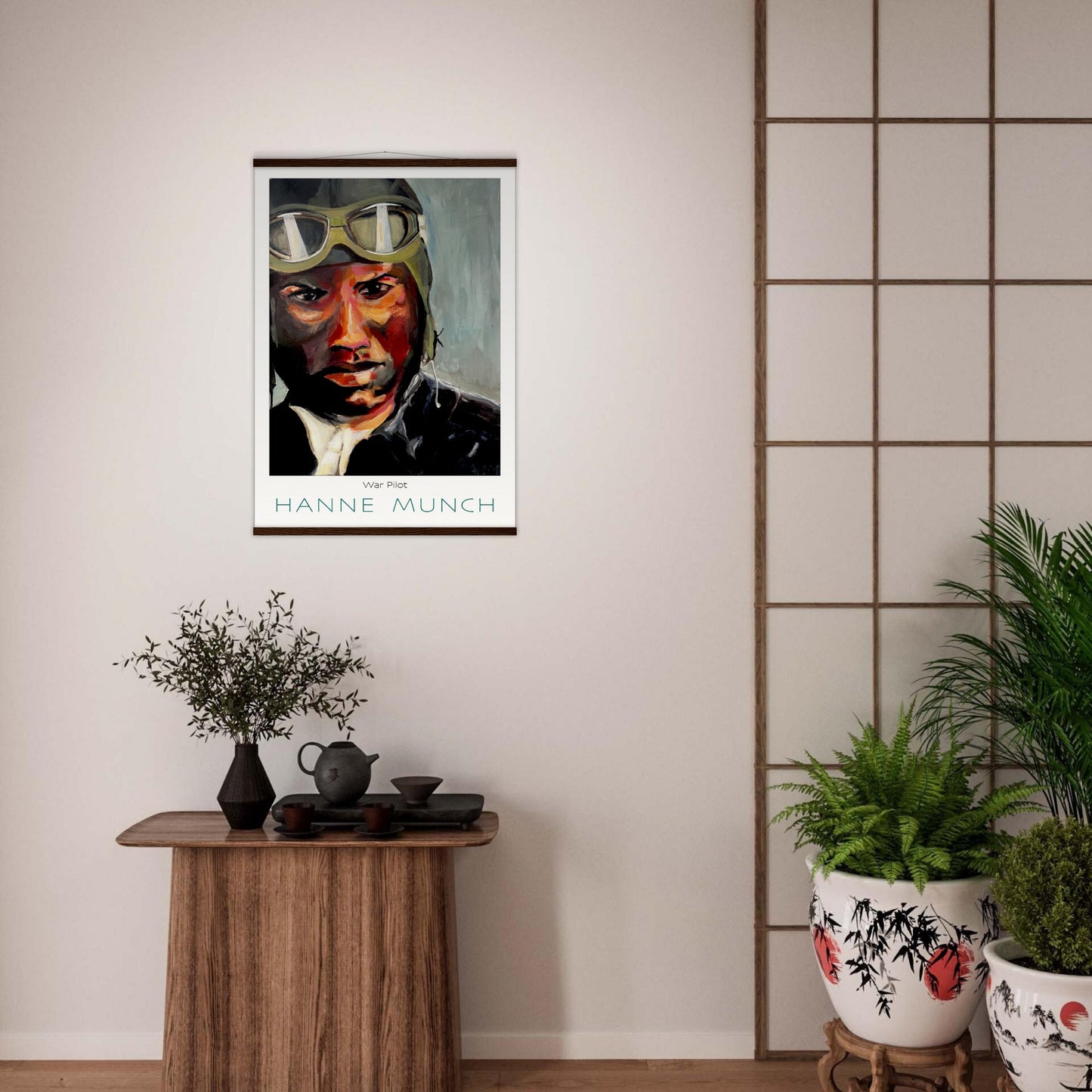 War Pilot - Museumskvalitet inkl. plakatliste