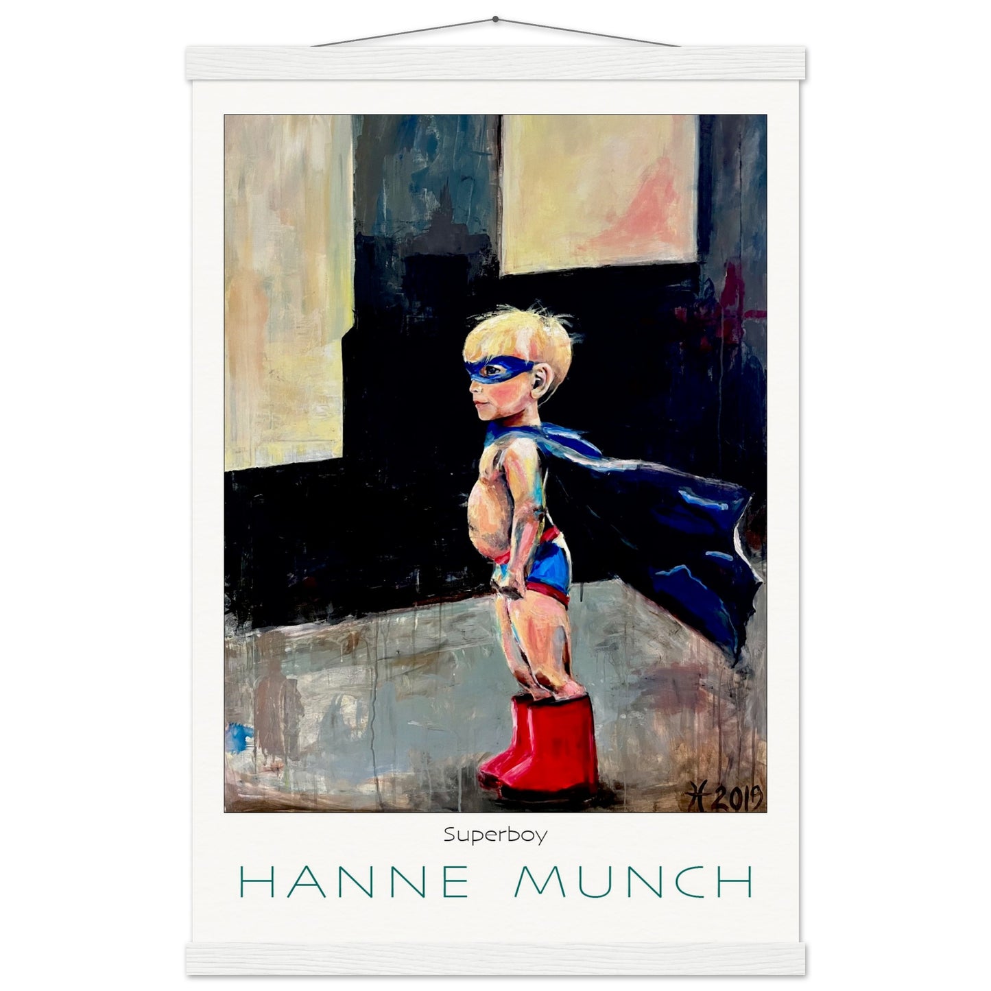 Superboy - Museumskvalitet inkl. plakatliste