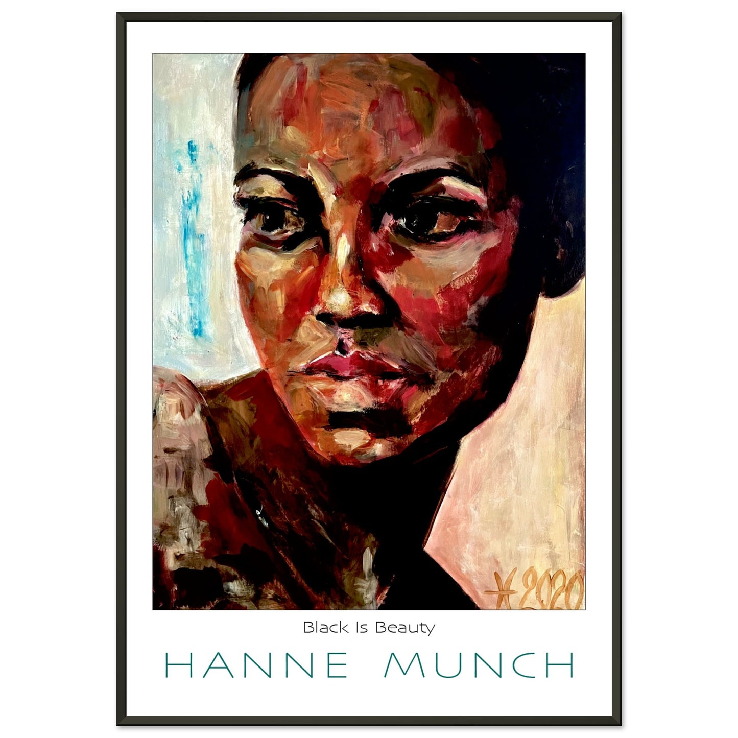 Black Is Beauty - inkl. ramme