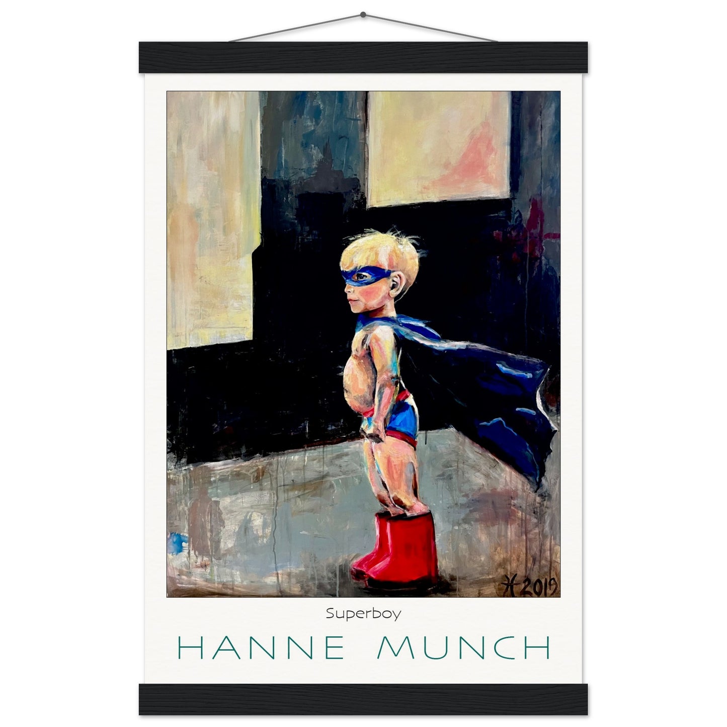 Superboy - Museumskvalitet inkl. plakatliste