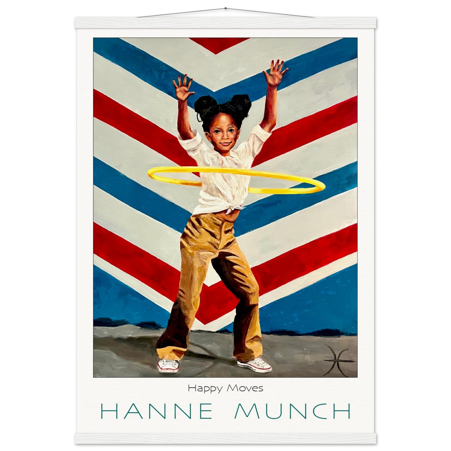 Happy Moves - Museumskvalitet inkl. plakatliste