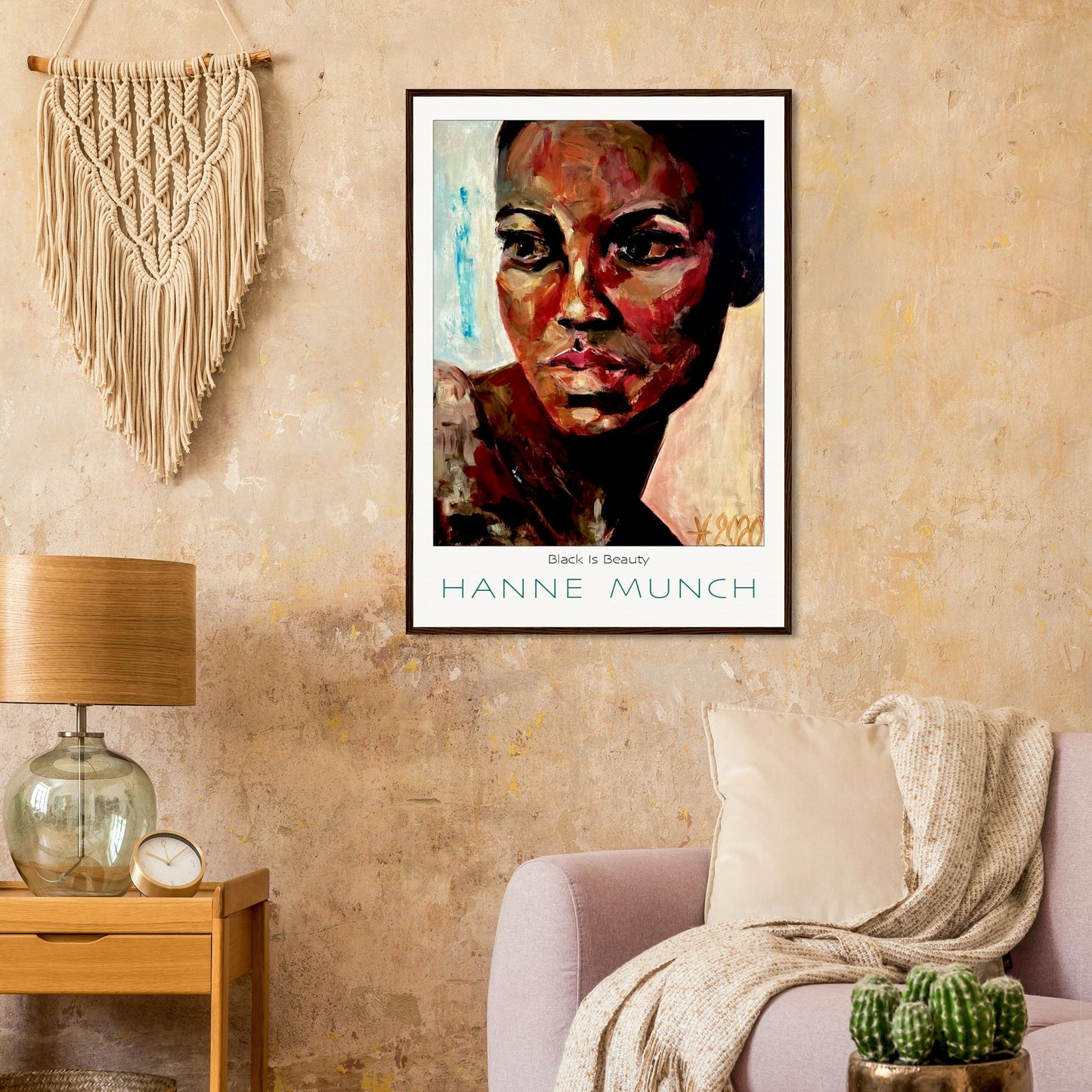 Black Is Beauty - inkl. ramme