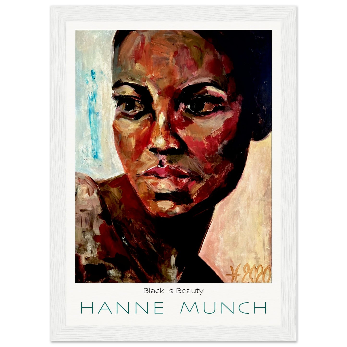 Black Is Beauty - inkl. ramme