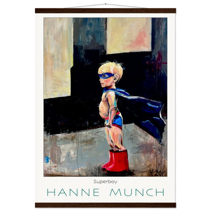 Superboy - Museumskvalitet inkl. plakatliste
