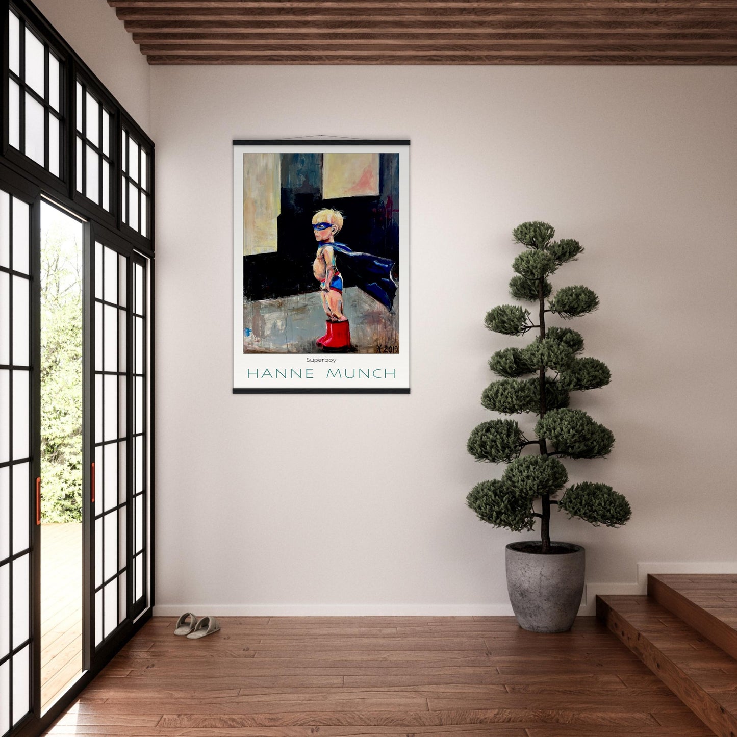 Superboy - Museumskvalitet inkl. plakatliste