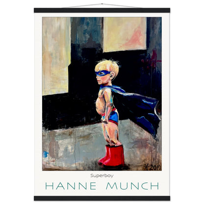 Superboy - Museumskvalitet inkl. plakatliste