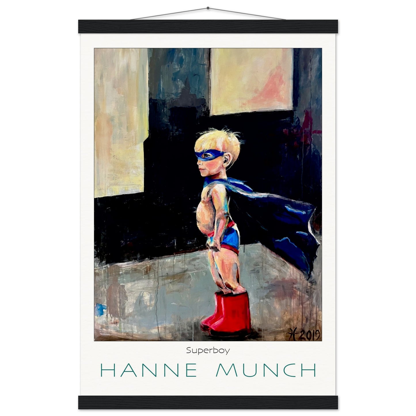 Superboy - Museumskvalitet inkl. plakatliste