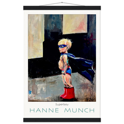 Superboy - Museumskvalitet inkl. plakatliste